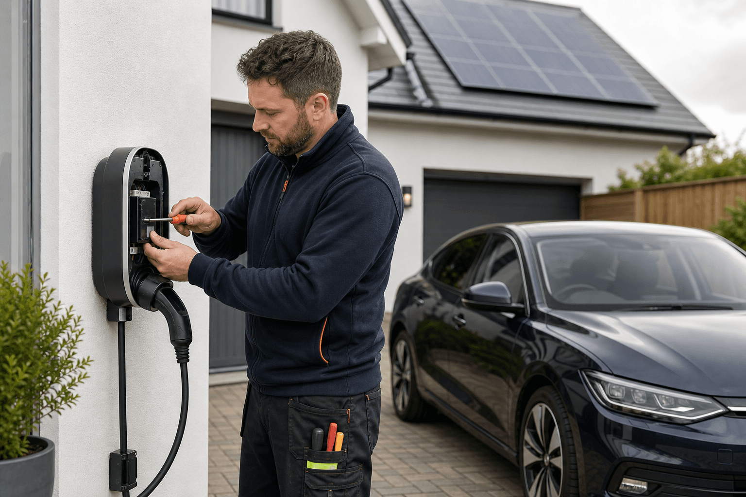 Solar Panel and EV Installation